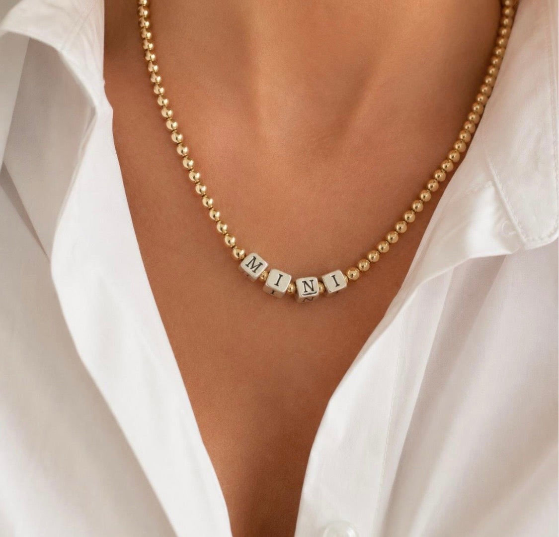 Personalized Gold Name Necklace