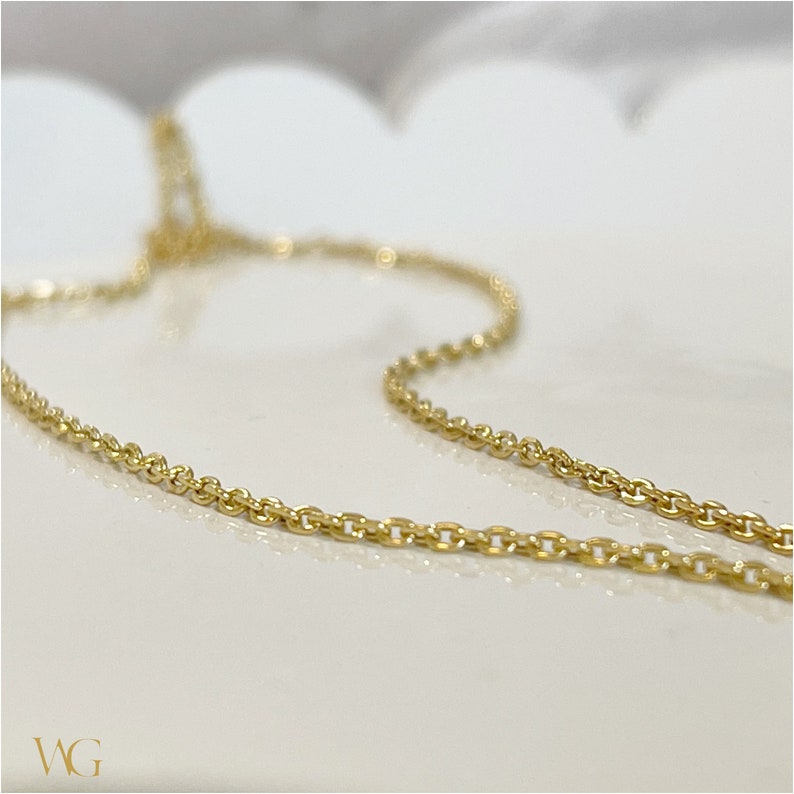 14k Two-Tone Diamond Cut Waist Bead close up