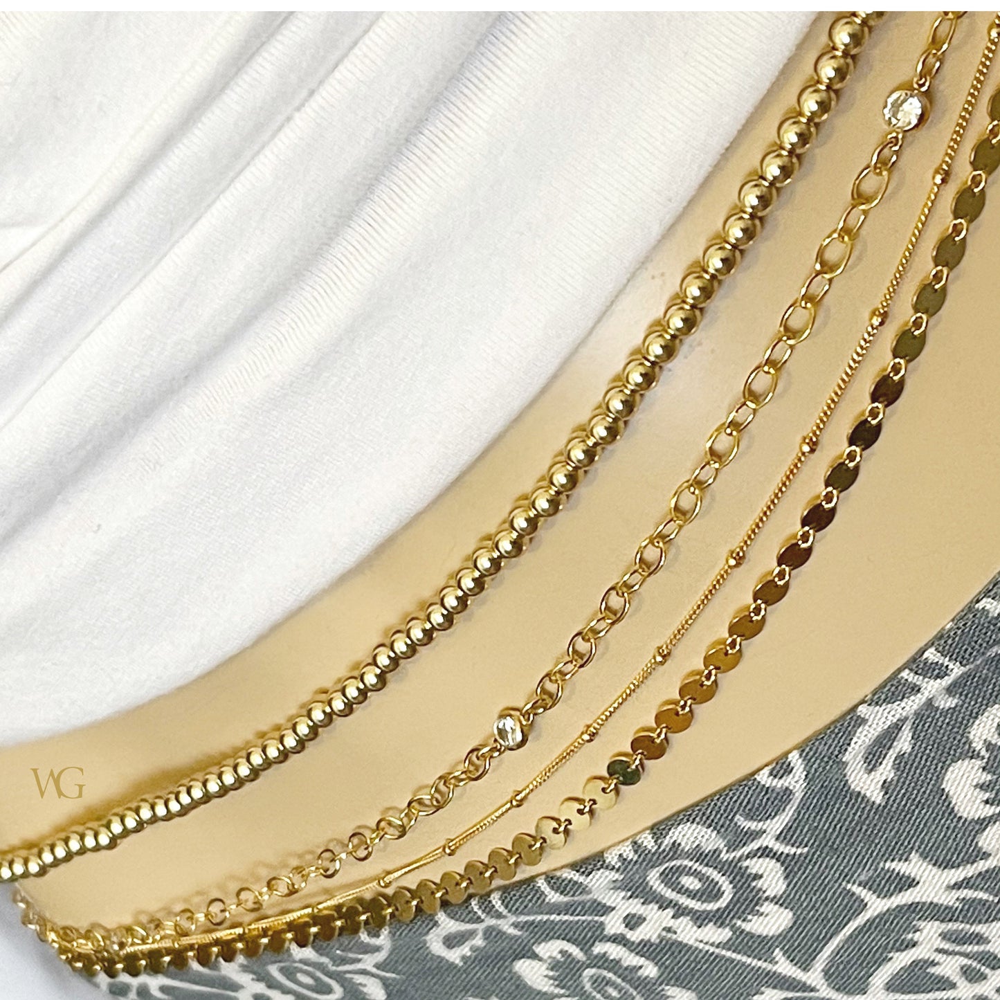 14k Gold Multi-Strand Belly Chain