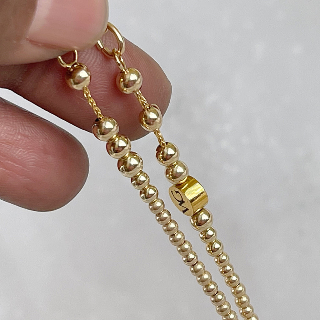 14k Yellow Gold Waist Beads