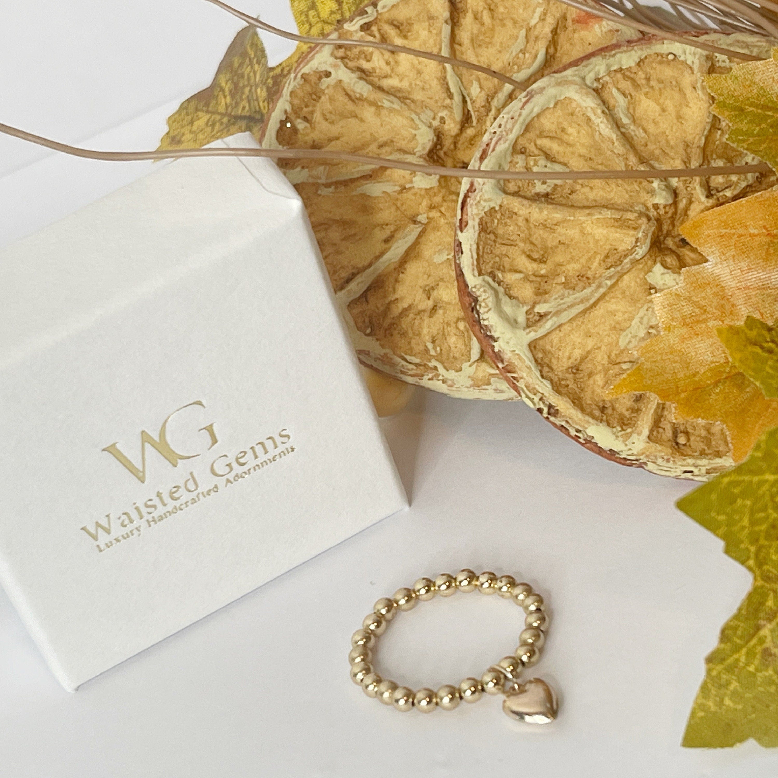 Gold Filled Heart Dangle Ring