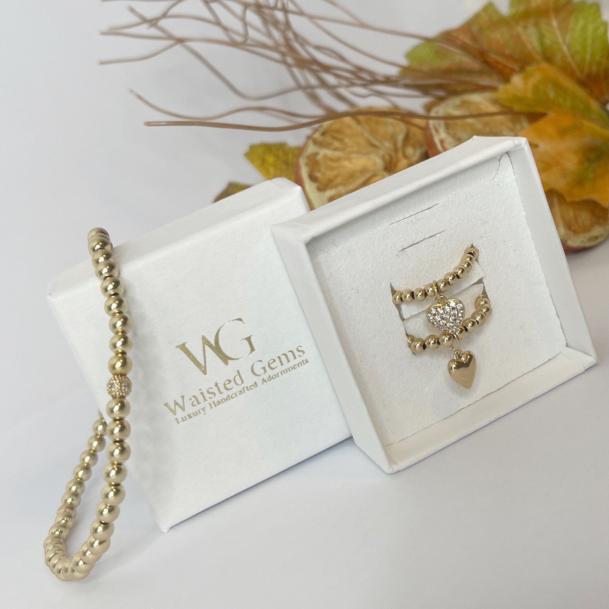 Gold Filled Heart Dangle Ring
