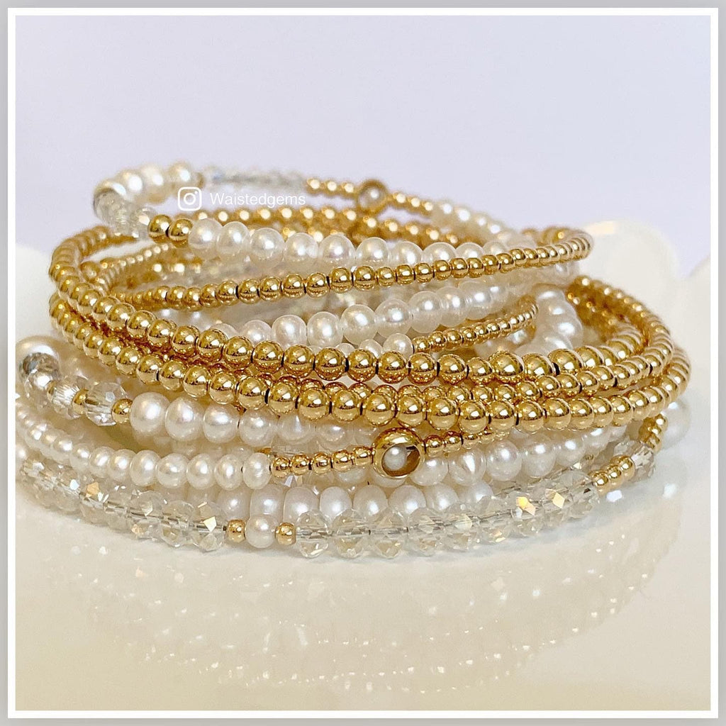 Dainty 14k Solid Gold Waist Beads