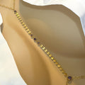 14k Gold Filled Body Chain – Amethyst or Emerald Accent
